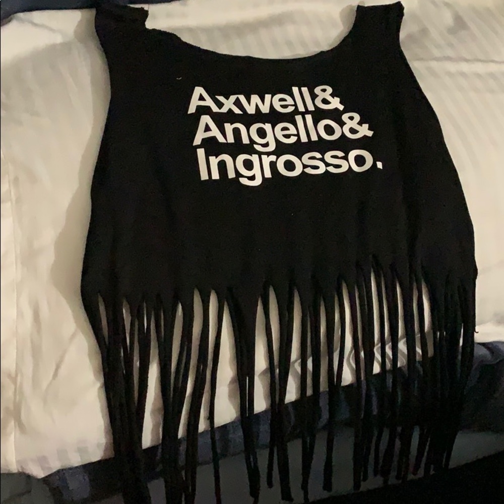DJ fringe tank top